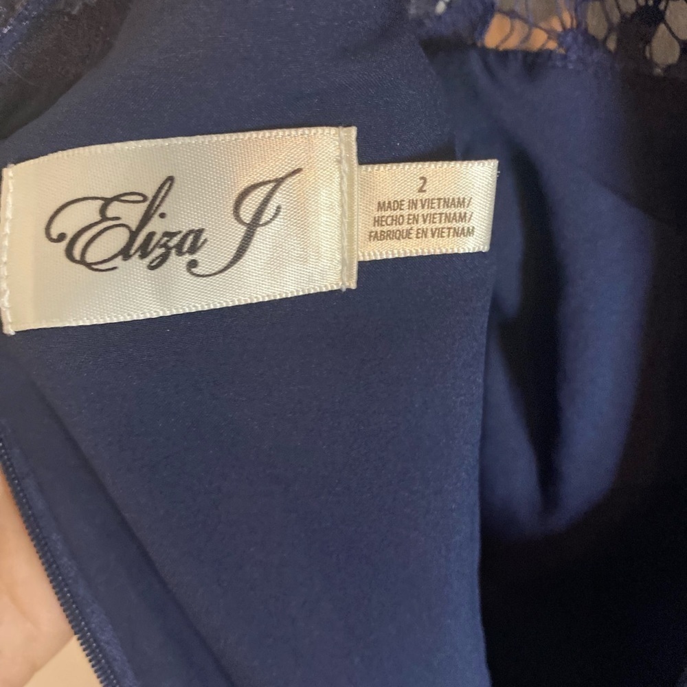 Eliza j 3/4 sleeve lace dress size 2 - Picture 5 of 8